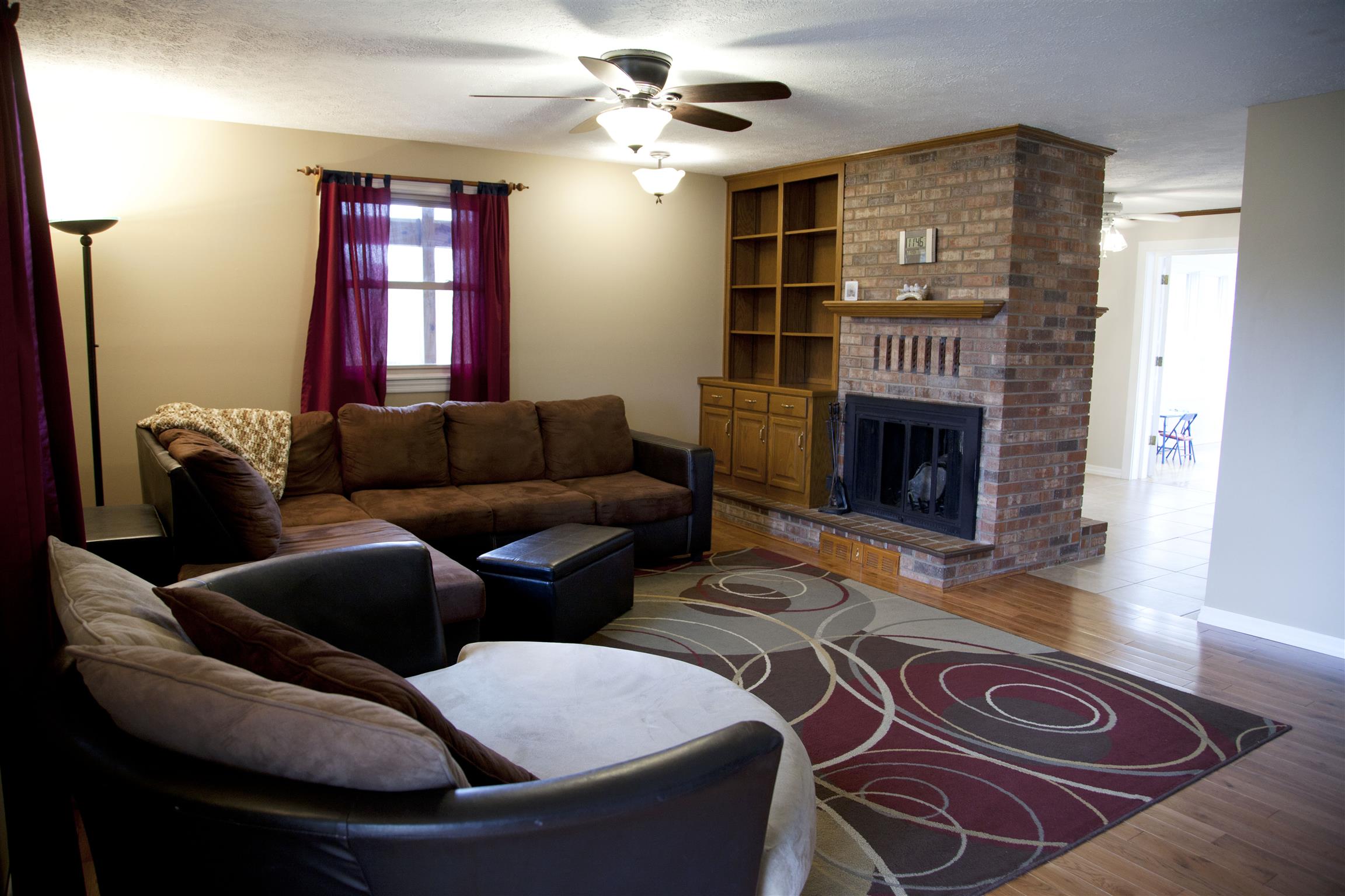 1861 Palmer Road Lebanon, TN 37090 - Photo 15 of 30 a living room with furniture and a fireplace