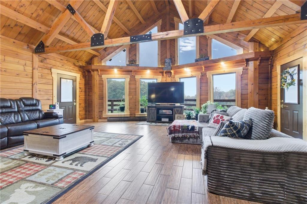 1089 Fire Tower Road Reynoldsville, PA 15851 - Photo 28 of 36 a living room with furniture and a large window