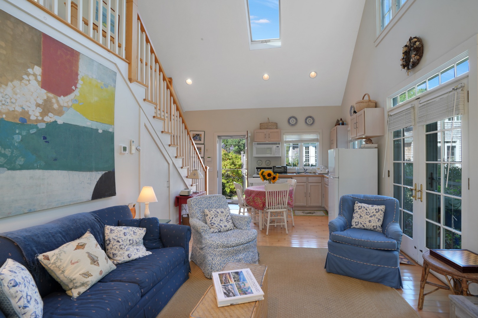 19 Kitts Field Circle Edgartown, MA 02539 - Photo 46 of 69 a living room with furniture and a potted plant