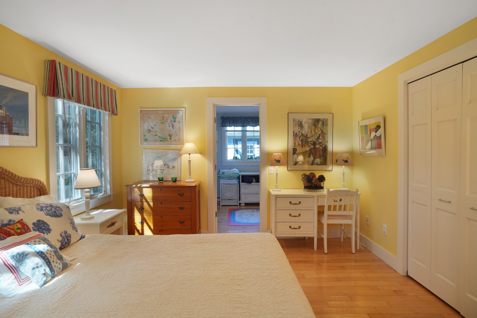 19 Kitts Field Circle Edgartown, MA 02539 - Photo 48 of 69 a bed room with a bed and a view of bedroom