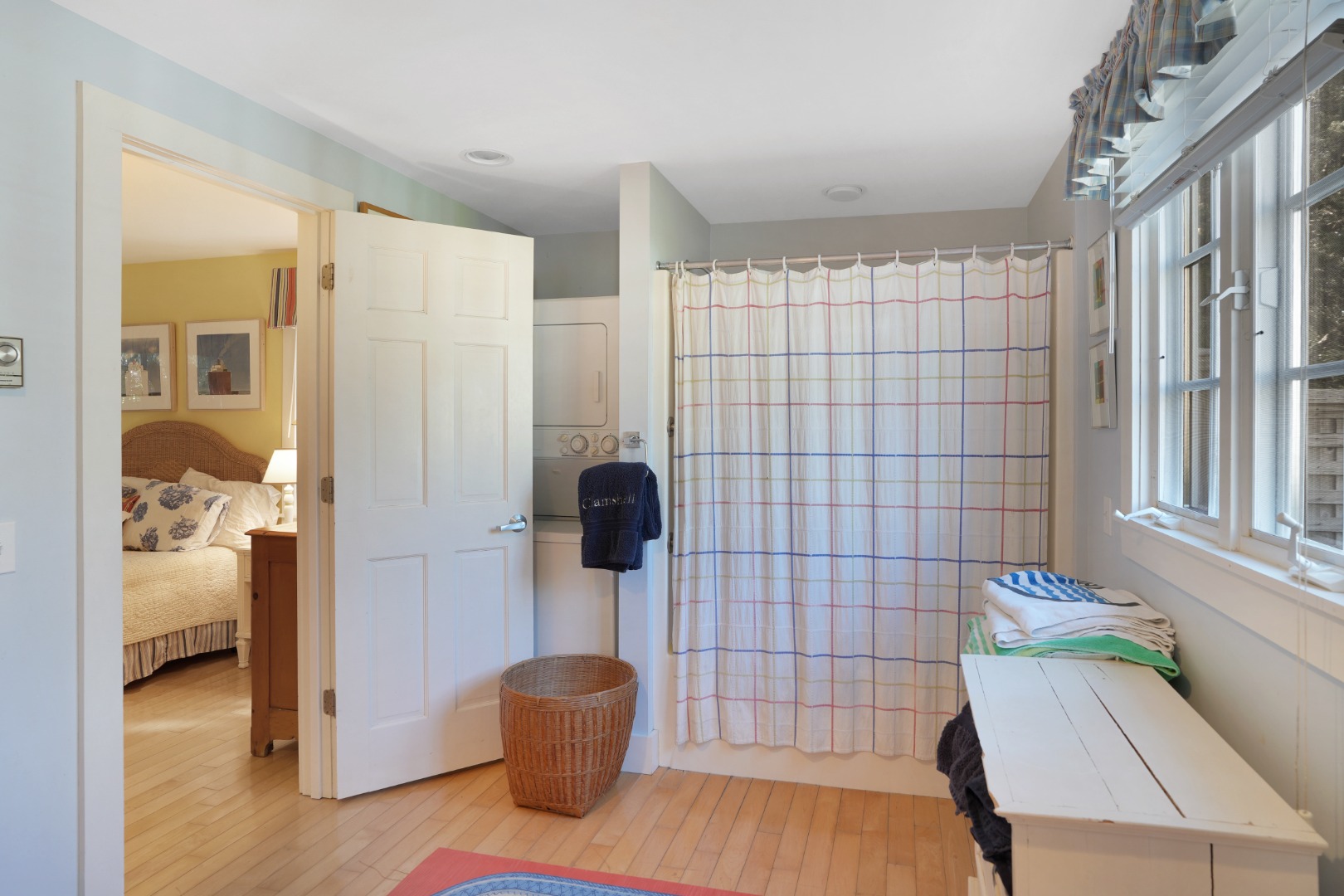 19 Kitts Field Circle Edgartown, MA 02539 - Photo 53 of 69 a bathroom with a sink and a shower