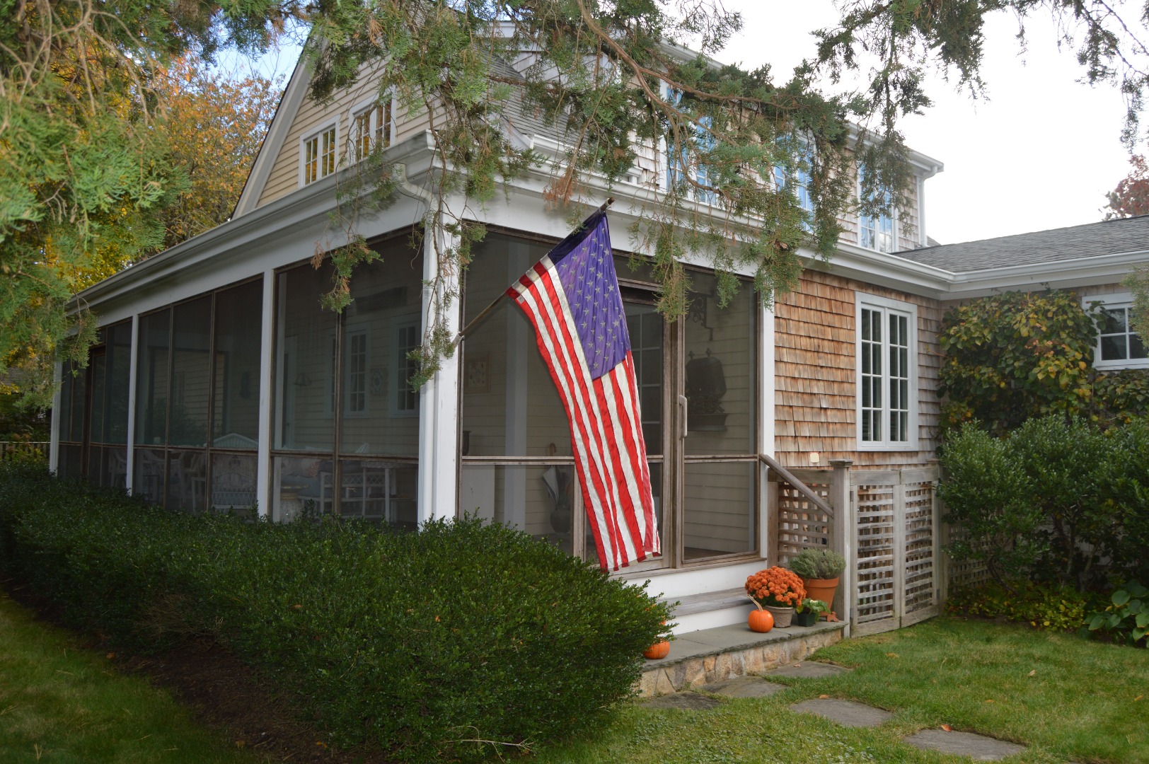 19 Kitts Field Circle Edgartown, MA 02539 - Photo 8 of 69 a view of a house with a yard and a large tree