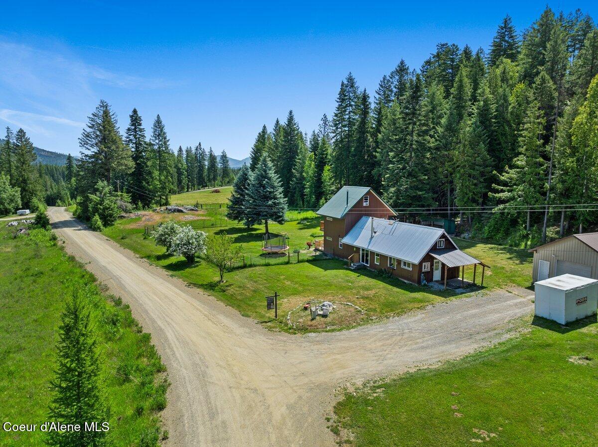 929 Irish Road Sagle, ID 83860 - Photo 69 of 70 Aerial front of home 3 (3)