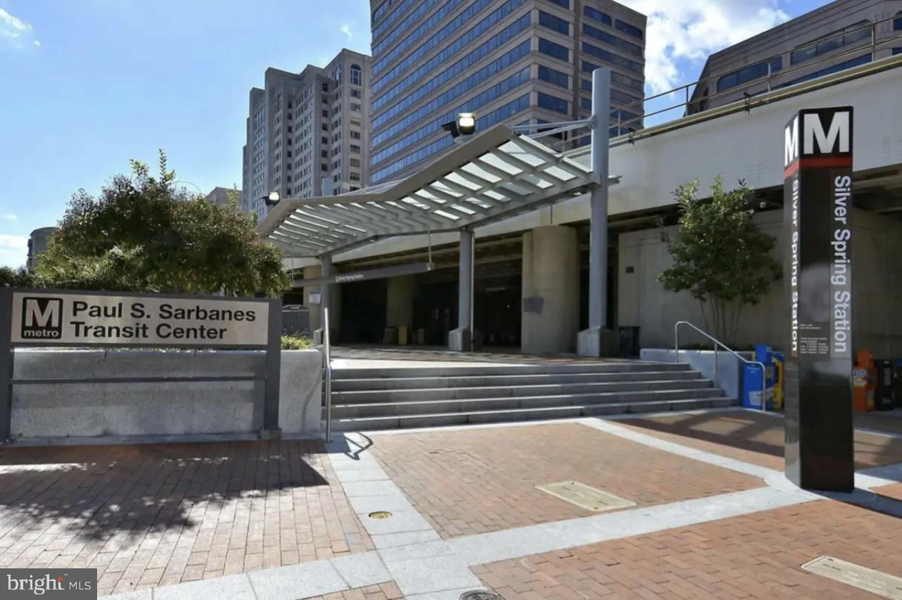 1320 Fenwick Lane, Unit 802 Silver Spring, MD 20910 - Photo 22 of 23 a view of a building entrance