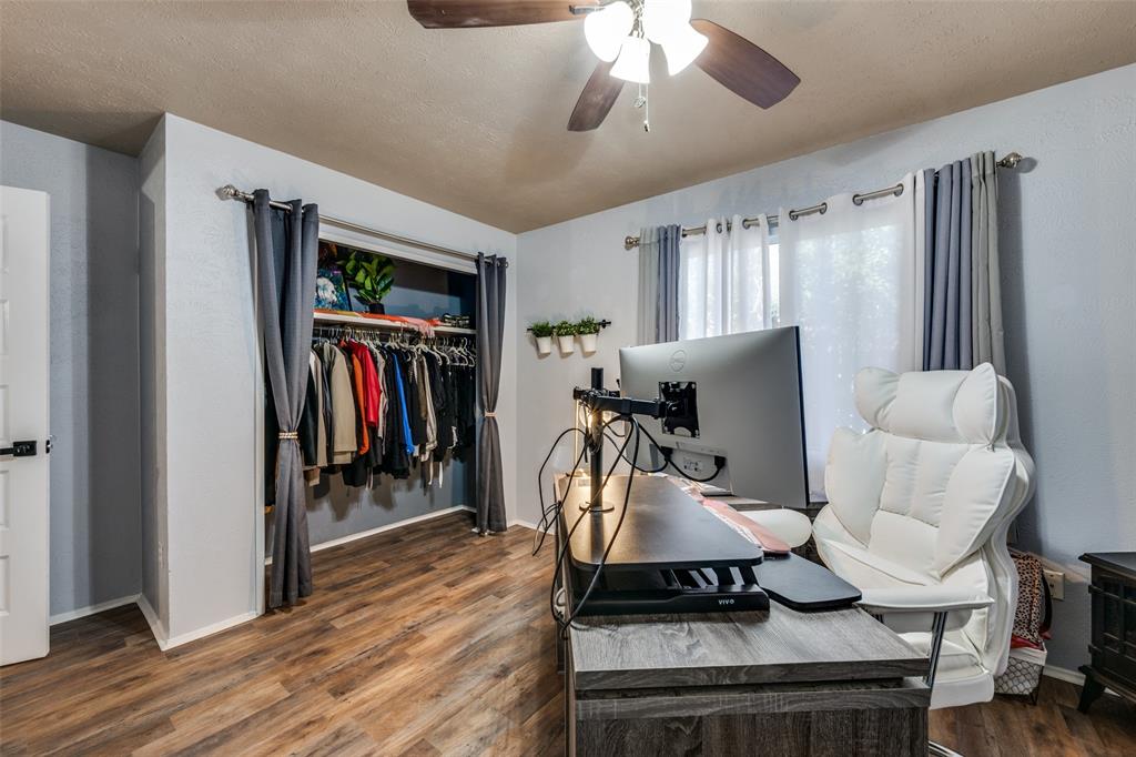 3108 Spring Valley Drive Bedford, TX 76021 - Photo 15 of 26 closet in office or can be used as a bedroom