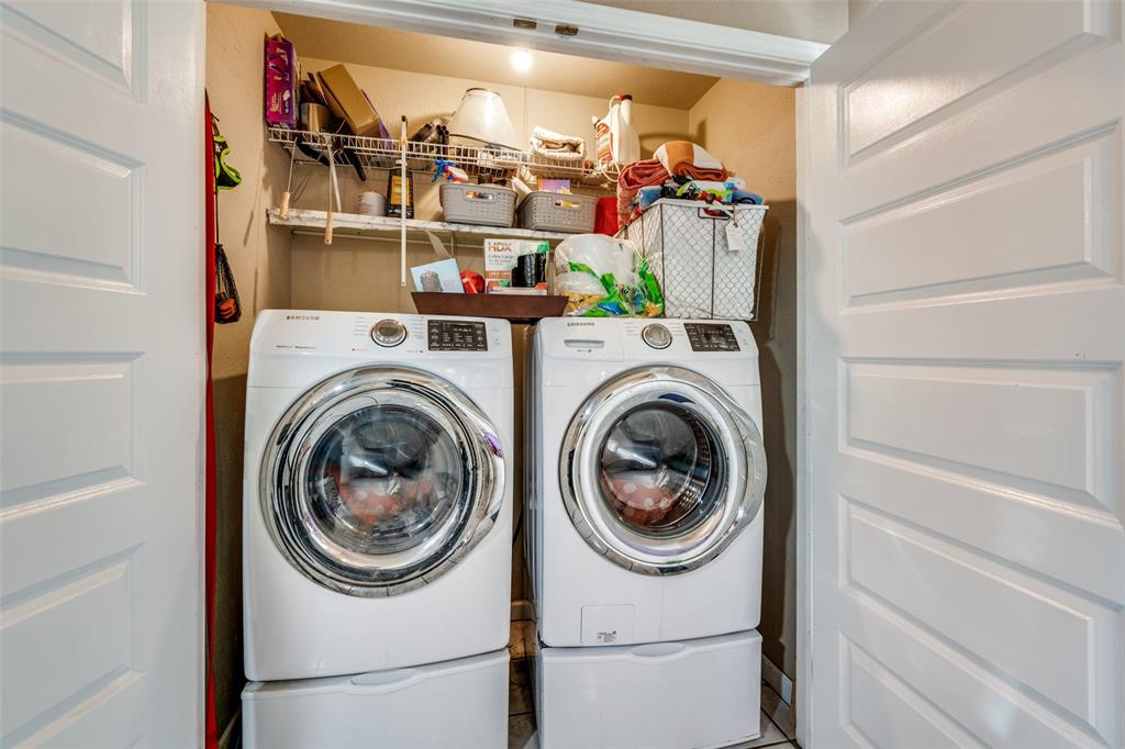 3108 Spring Valley Drive Bedford, TX 76021 - Photo 22 of 26 laundry and extra storage