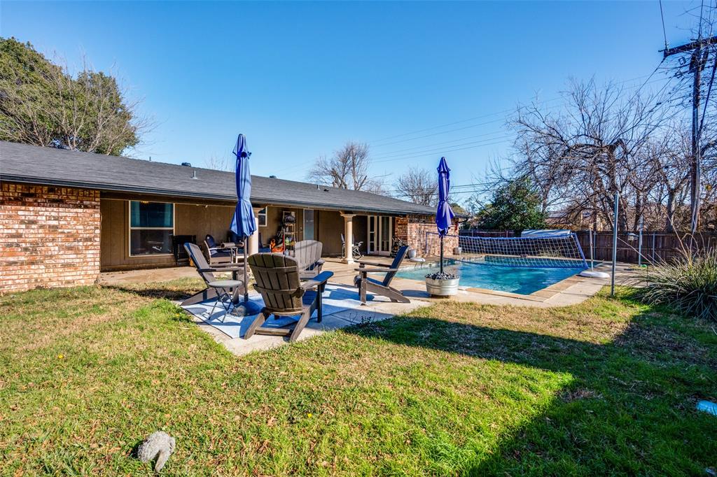 3108 Spring Valley Drive Bedford, TX 76021 - Photo 25 of 26 Oversized lot with pool and decking