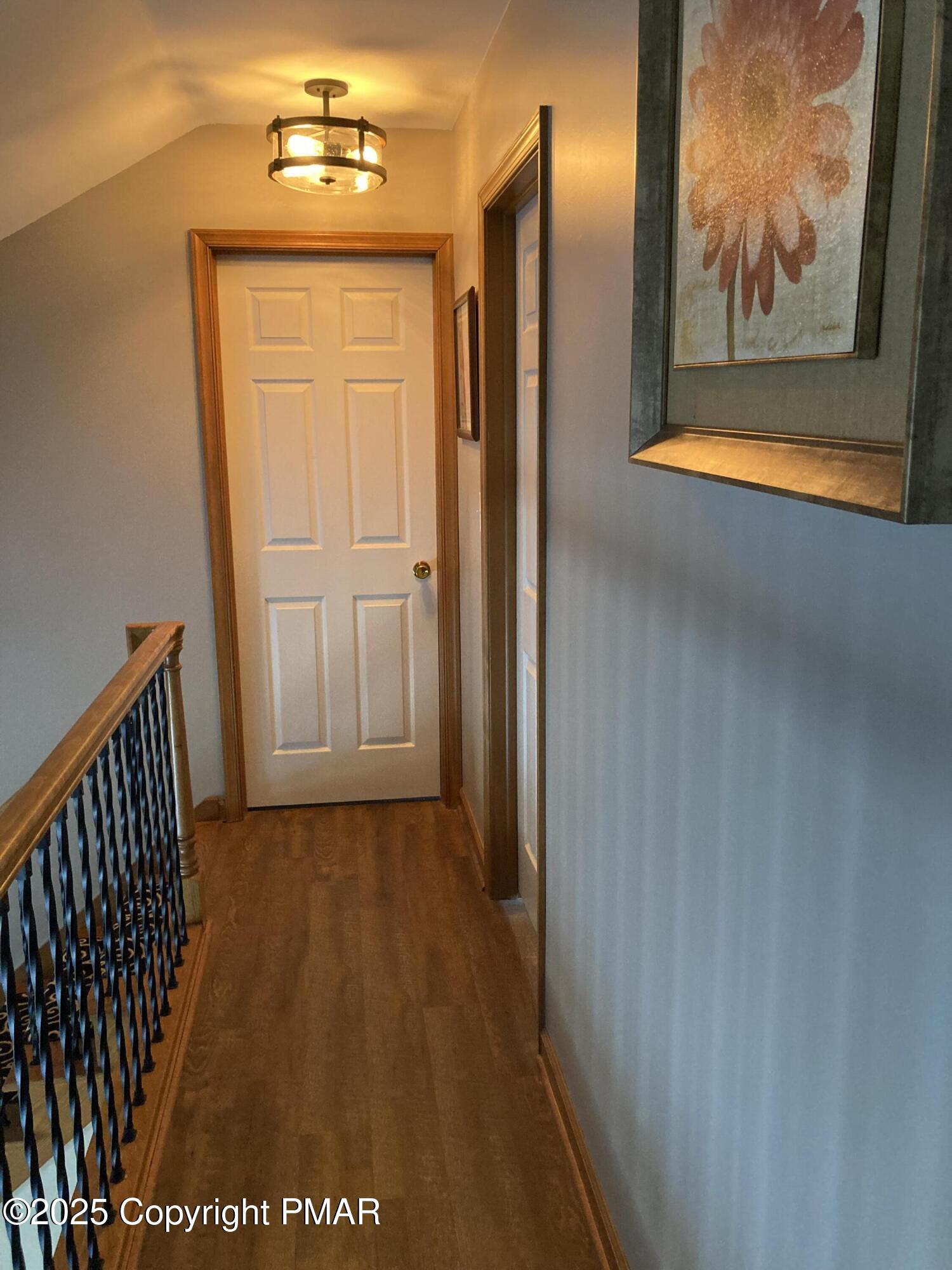 534 Sandt Road Pen Argyl, PA 18072 - Photo 53 of 77 a view of a hallway with wooden floor