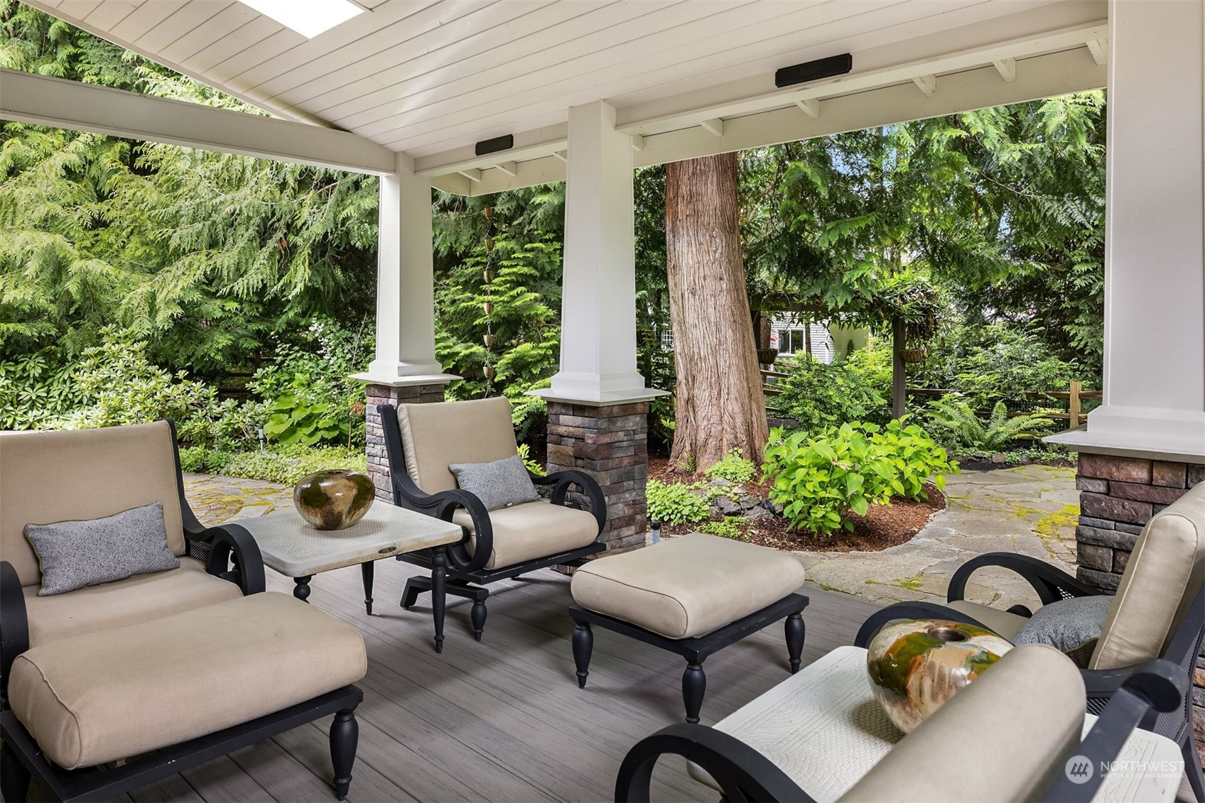 6428 Haley Loop Road Northeast Bainbridge Island, WA 98110 - Photo 34 of 40 a building outdoor space with patio furniture
