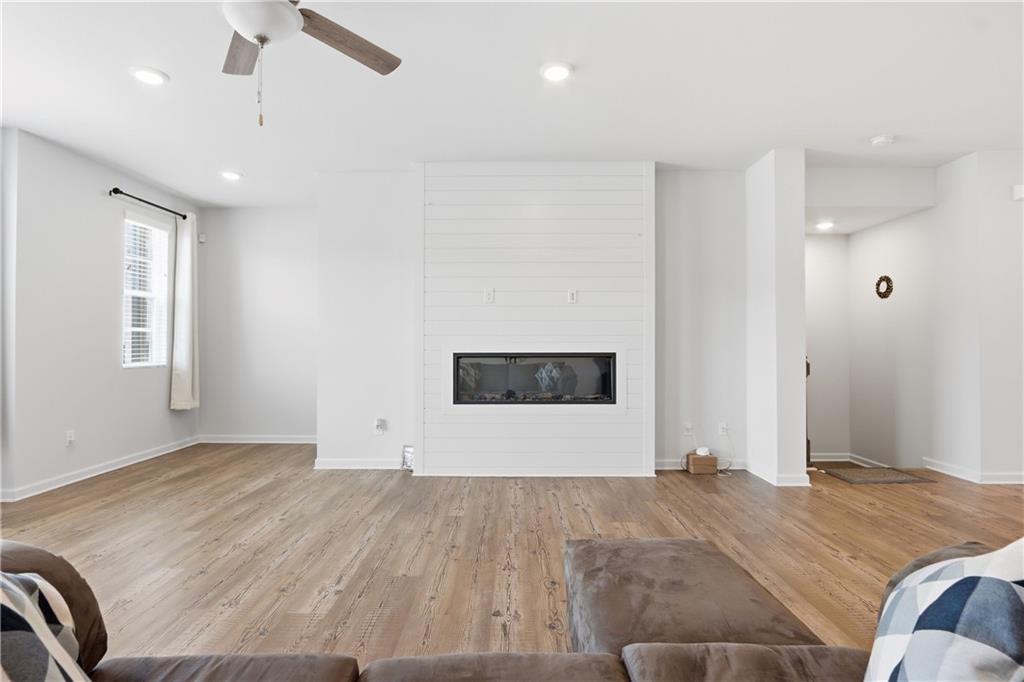 3535 Senna Road Duluth, GA 30096 - Photo 33 of 60 a spacious bedroom with a bed and a dresser