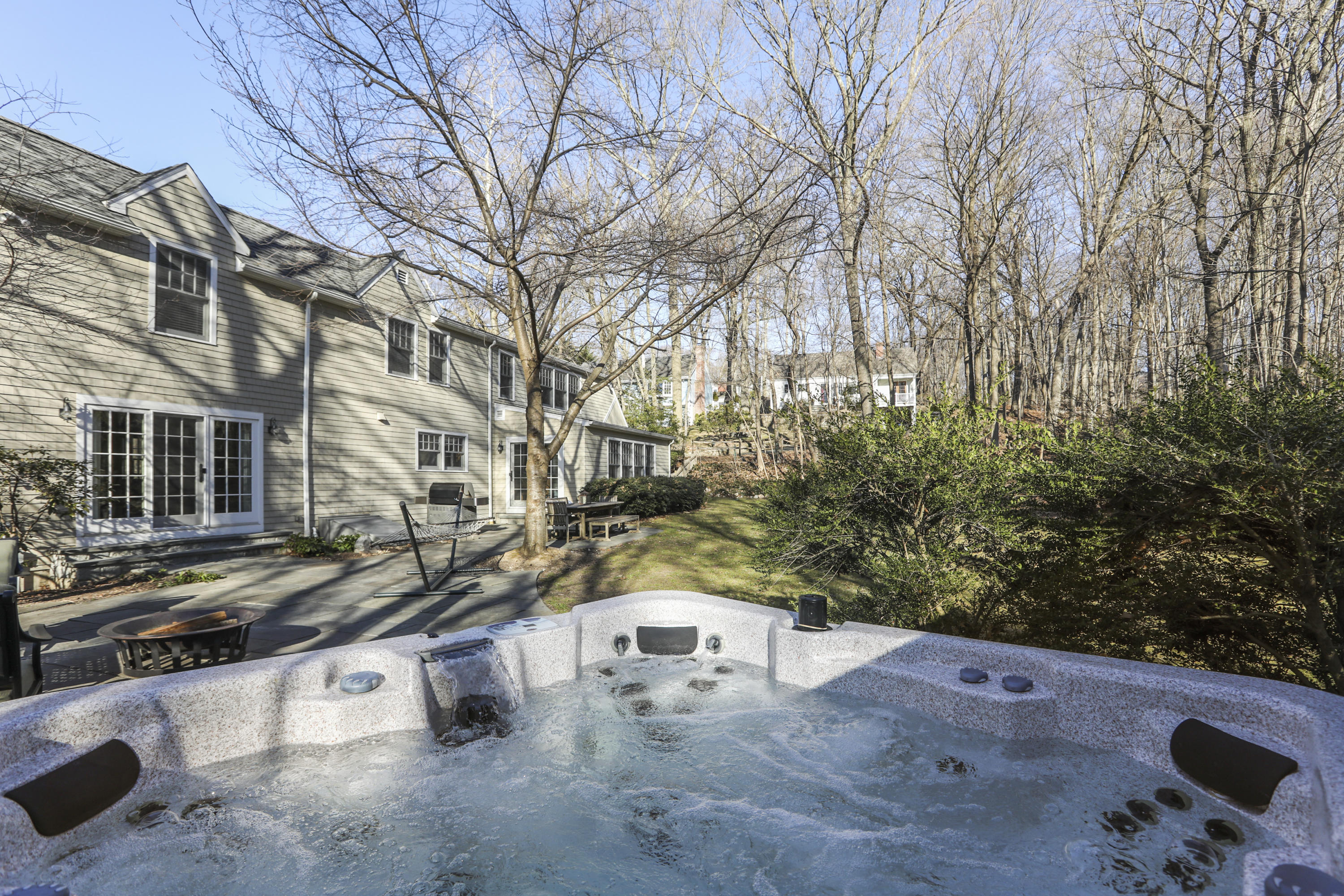 38 Intervale Road Darien, CT 06820 - Photo 26 of 30 a view of a city with tall trees
