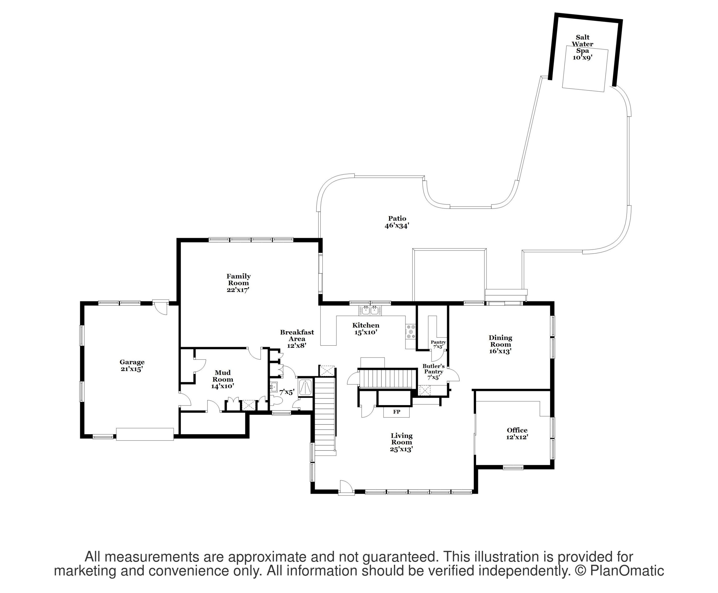 38 Intervale Road Darien, CT 06820 - Photo 28 of 30 a picture of floor plan