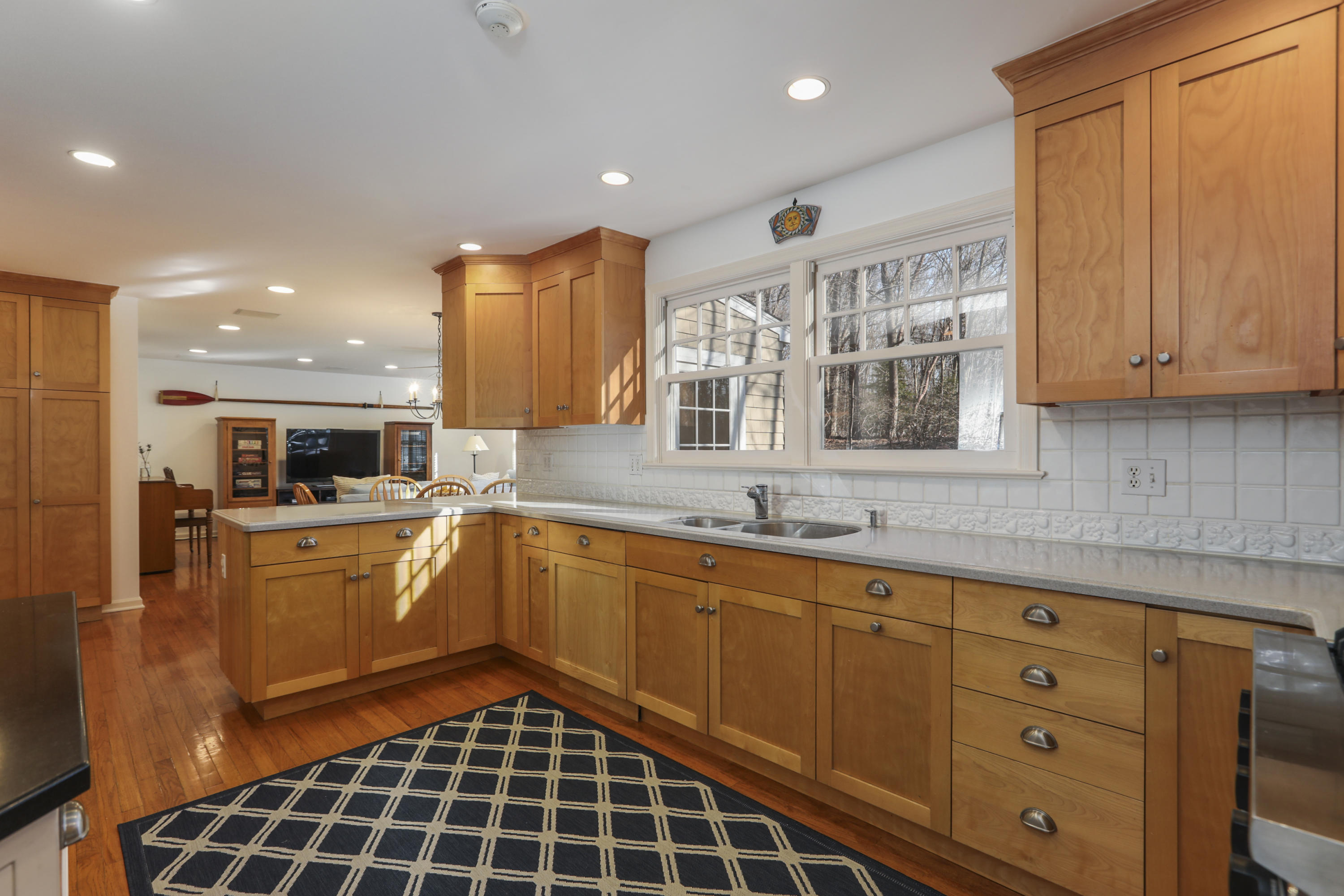 38 Intervale Road Darien, CT 06820 - Photo 8 of 30 a kitchen with stainless steel appliances granite countertop a sink and cabinets