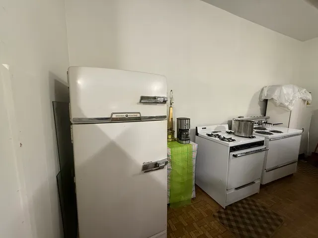 a utility room with washer and dryer