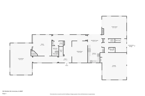 $1,998,000 | 545 West Windsor Road, Inverness, IL 60067