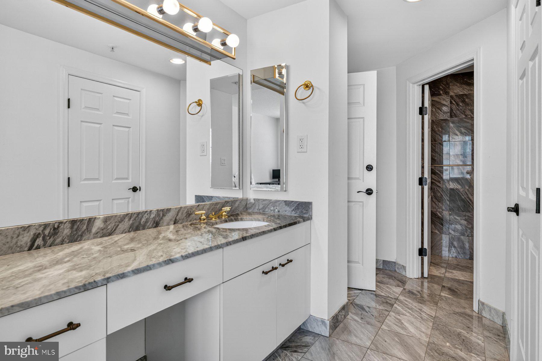 3801 Canterbury Road, Unit 403 Baltimore, MD 21218 - Photo 16 of 25 Sleek modern bathroom with elegance.
