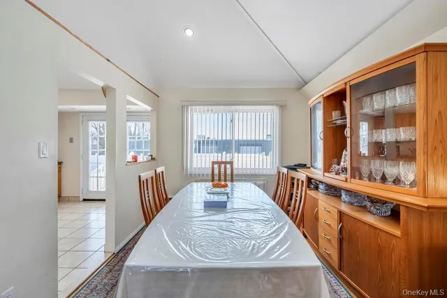 a view of a room with window