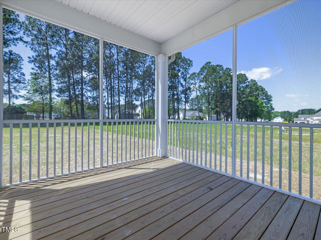63 Biscayne Court Angier, NC 27501 - Photo 28 of 52 a view of a wooden deck