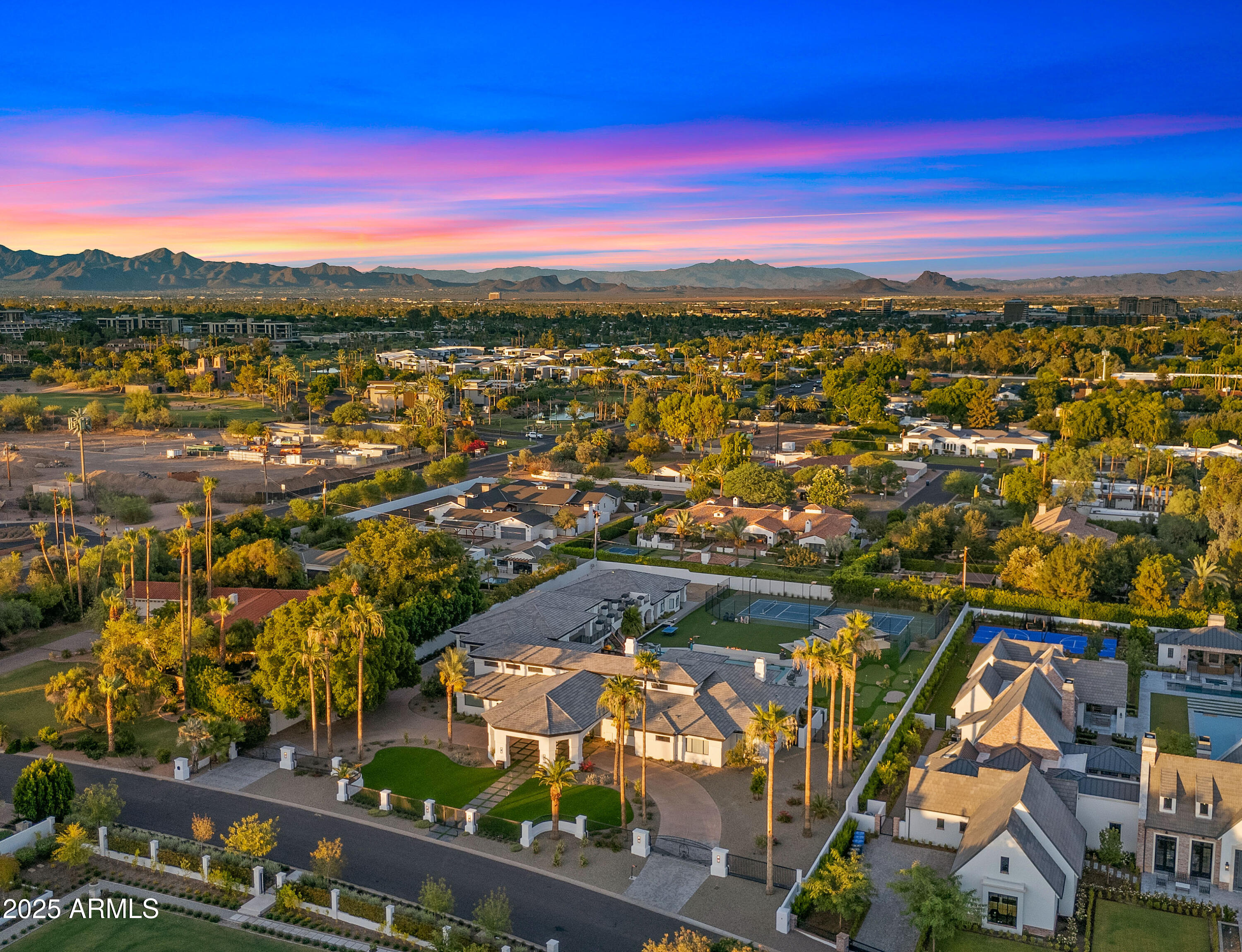 4425 North Arcadia Lane Phoenix, AZ 85018 - Photo 119 of 138 a view of a city with sunset view