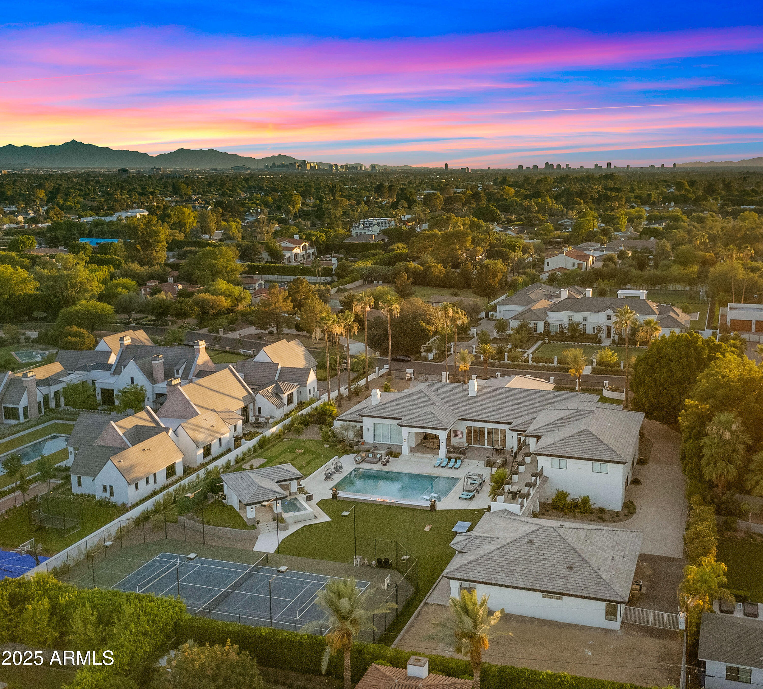 4425 North Arcadia Lane Phoenix, AZ 85018 - Photo 124 of 138 an aerial view of residential houses with outdoor space
