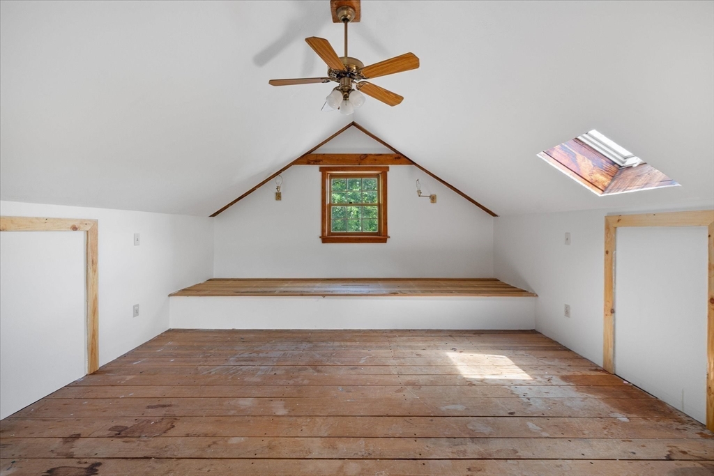 168 O'Neil Road West Warren, MA 01092 - Photo 26 of 42 a view of room with window and ceiling fan