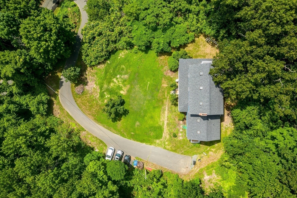 168 O'Neil Road West Warren, MA 01092 - Photo 3 of 42 an aerial view of a residential houses with yard