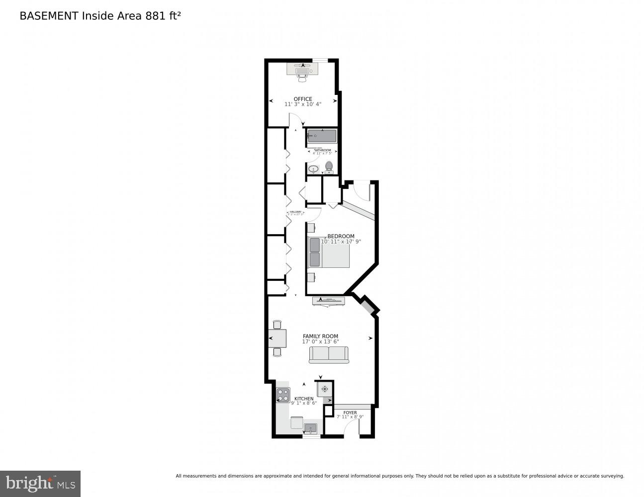1321 T Street Northwest Washington, DC 20009 - Photo 42 of 42 Lower-Level In-Law Suite