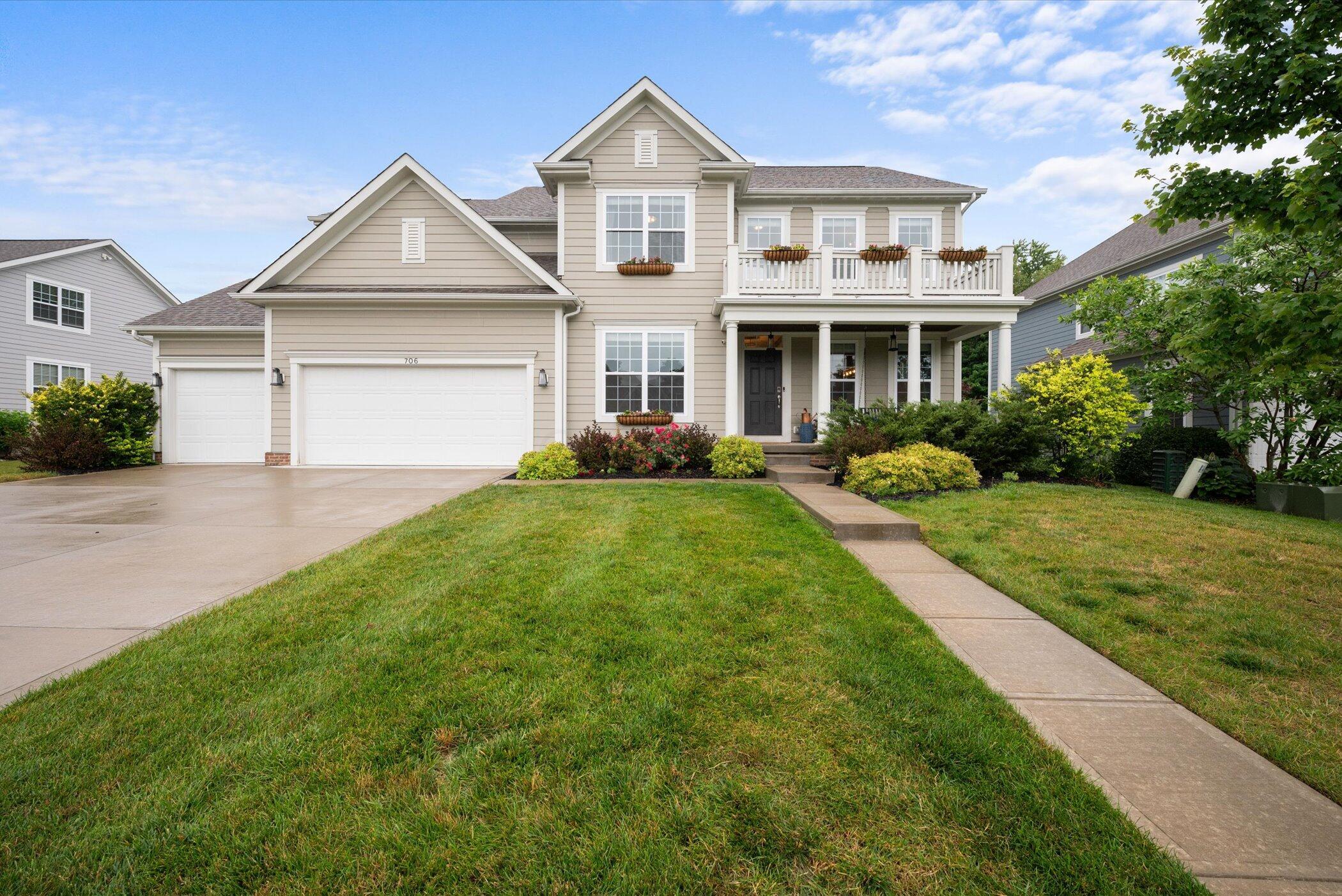 706 Bigham Ridge Boulevard Westerville, OH 43081 - Photo 2 of 62 Beautiful home in Bigham Ridge! Backs to over 4.5 acres of association owned preserve land! So many great features including a fenced yard and finished basement!
