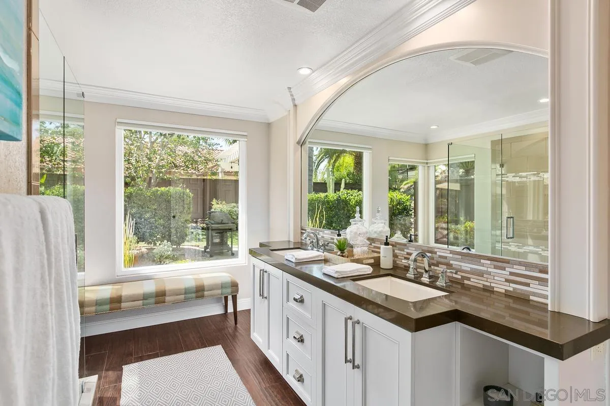 3330 Vista Rocosa Escondido, CA 92029 - Photo 14 of 29 a kitchen with a sink and a large window