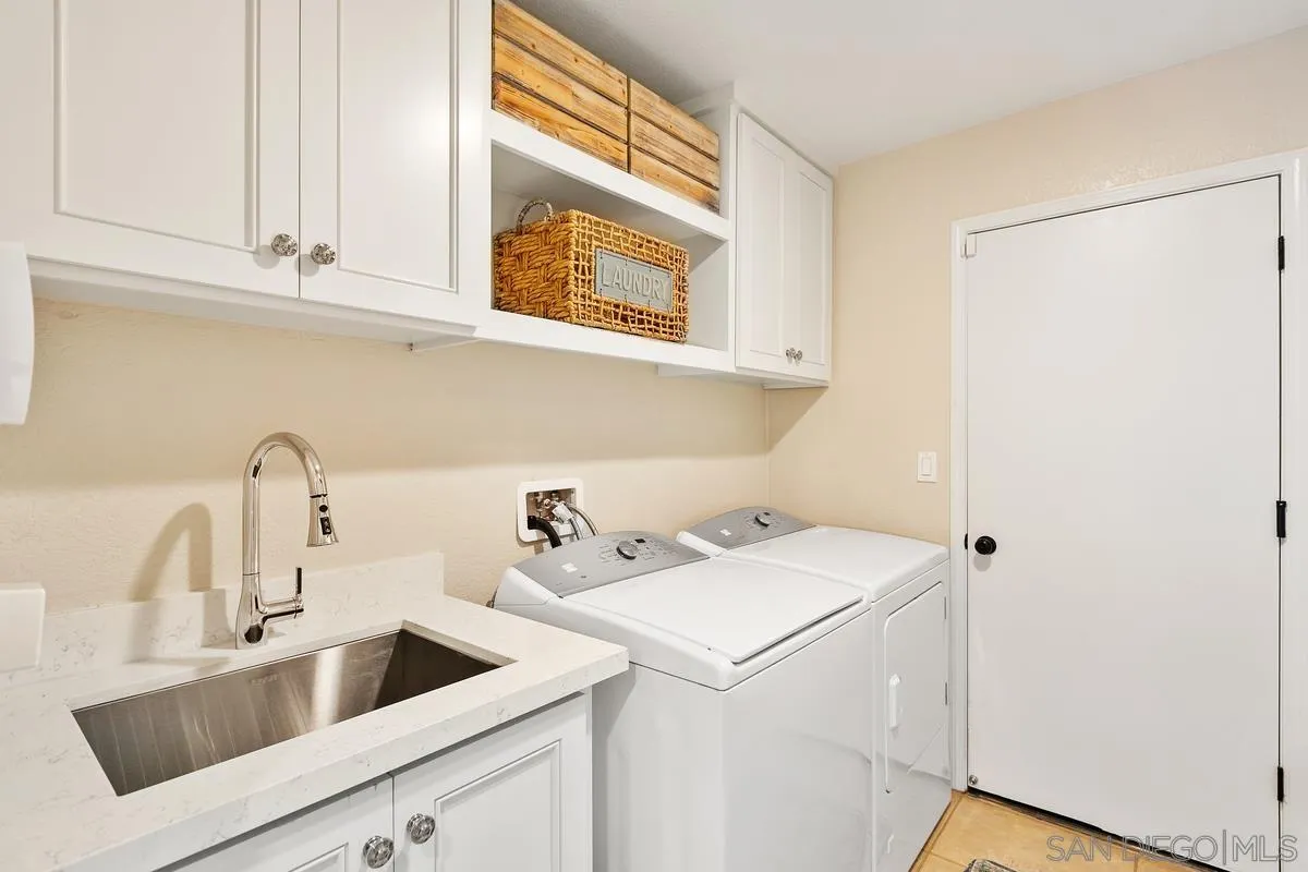3330 Vista Rocosa Escondido, CA 92029 - Photo 19 of 29 a kitchen with a sink cabinets and utility