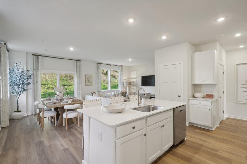 160 River Rdg Drive Coraopolis, PA 15108 - Photo 6 of 17 a kitchen with sink attached with living room