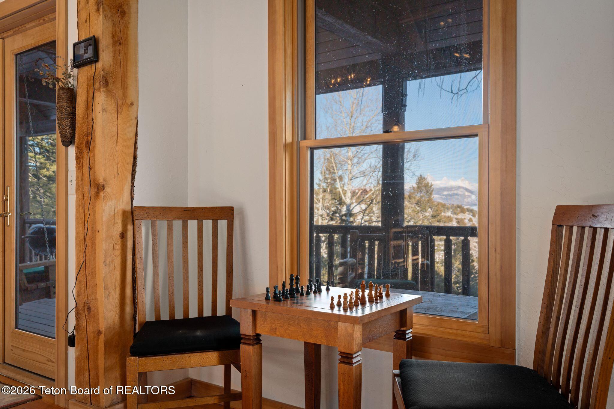 5450 Dry Henderson Road Victor, ID 83455 - Photo 18 of 40 Side Seating Area By Window