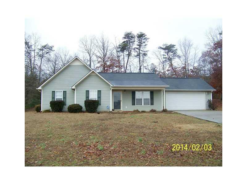 417 Spring Valley Drive Southwest Calhoun, GA 30701 - Photo 1 of 1 Exterior Front. Vinyl-sided 3/2 in Spring Valley with attached 2 car garage.
