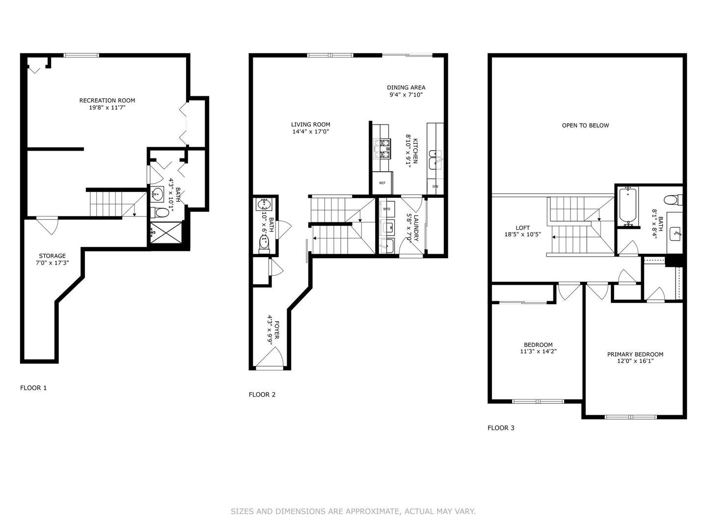 11415 Sisters Court, Unit 11415 Huntley, IL 60142 - Photo 32 of 32 a picture of a bathroom with a shower