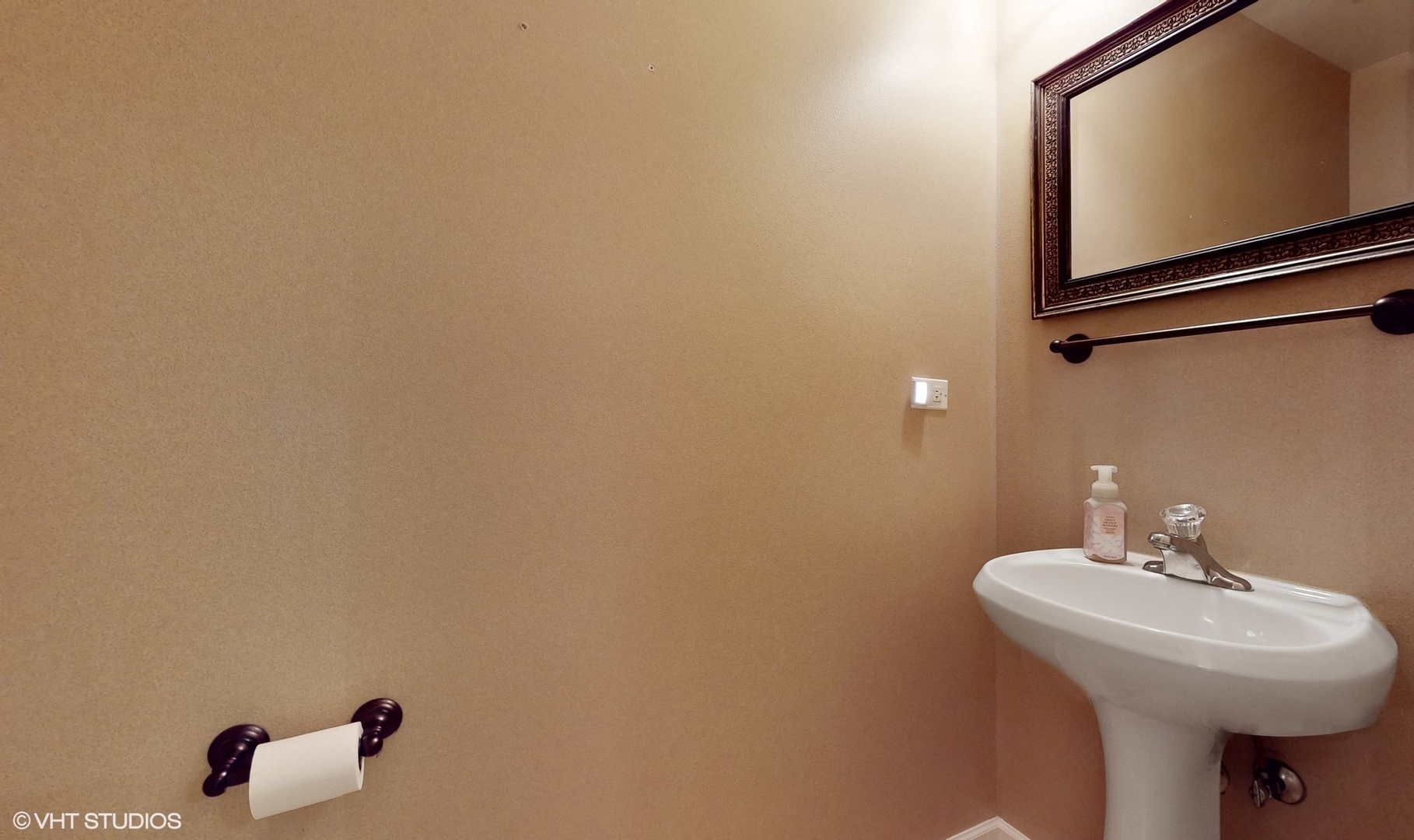 11415 Sisters Court, Unit 11415 Huntley, IL 60142 - Photo 7 of 32 a bathroom with a sink a mirror and vanity