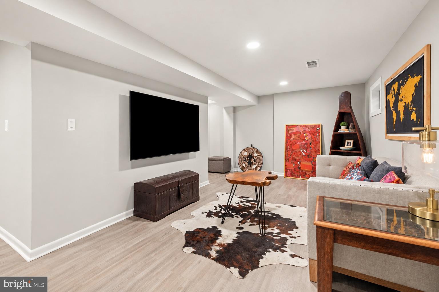 5602 Ashfield Road Alexandria, VA 22315 - Photo 22 of 54 Lower level rec room