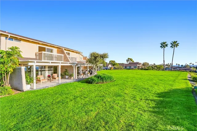 a view of a balcony from a living room
