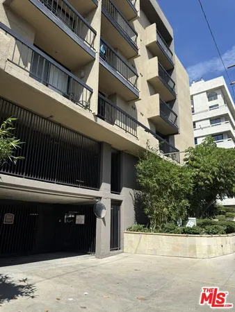a front view of a building