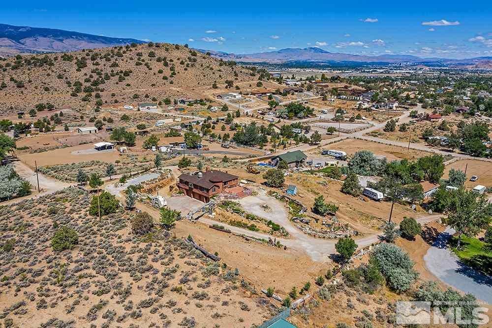 15850 Rocky Vista Road Reno, NV 89521 - Photo 36 of 40 an aerial view of a yard