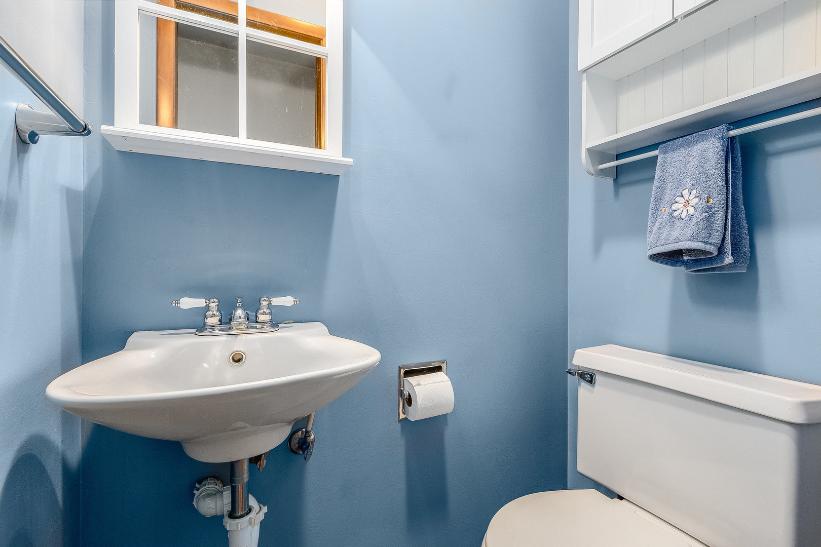 14255 Grove Road Minooka, IL 60447 - Photo 14 of 38 a bathroom with a toilet a sink and mirror