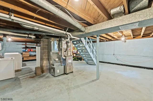 a view of a storage room