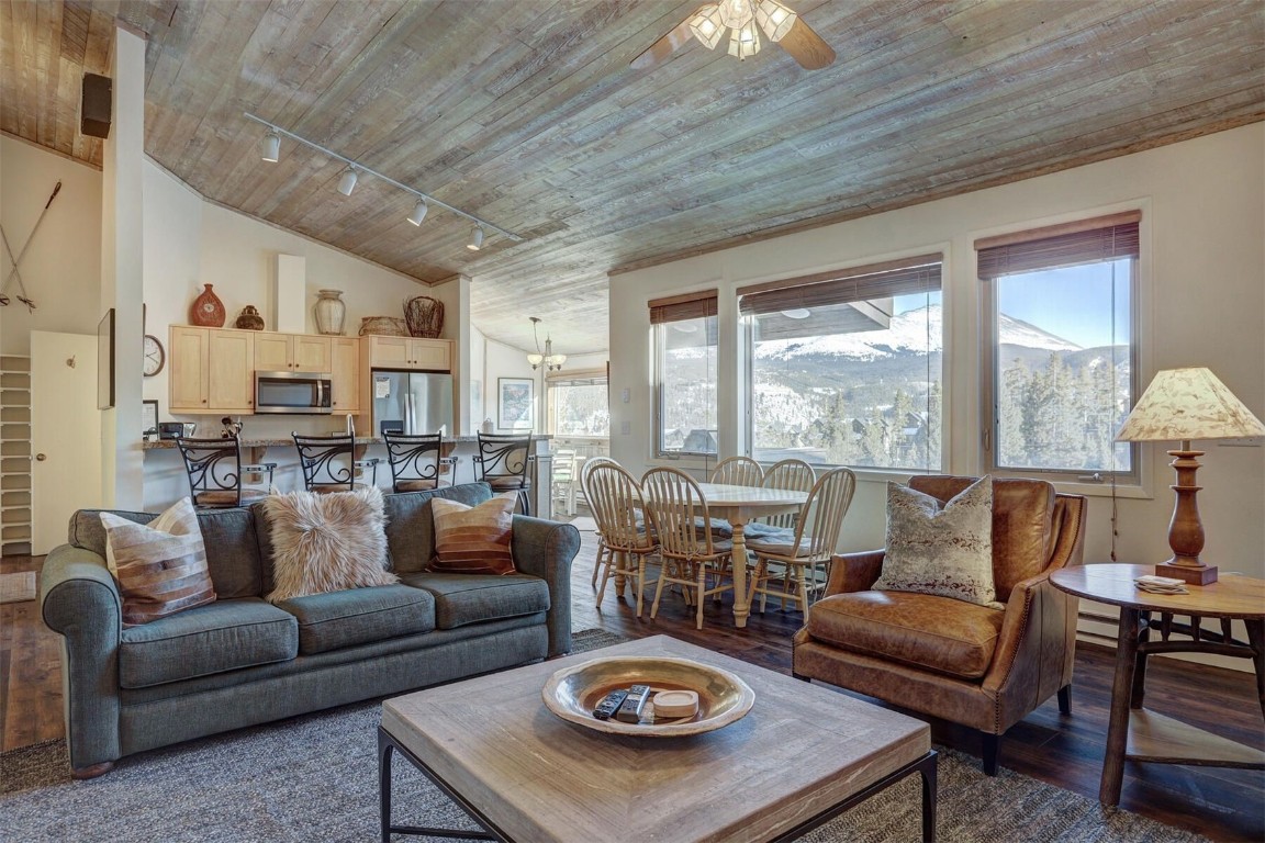 965 4 O Clock Road Breckenridge, CO 80424 - Photo 9 of 32 a living room with furniture and a large window