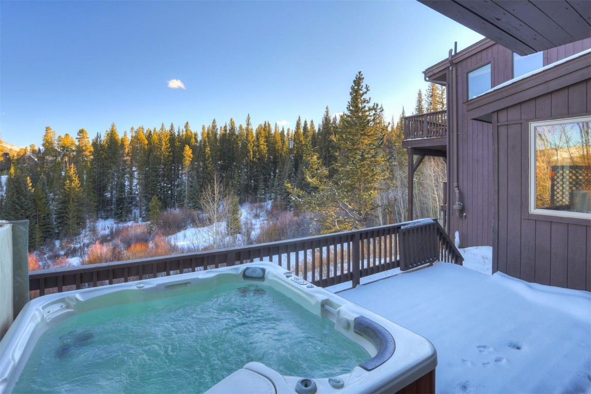 965 4 O Clock Road Breckenridge, CO 80424 - Photo 10 of 32 a view of a porch with a yard