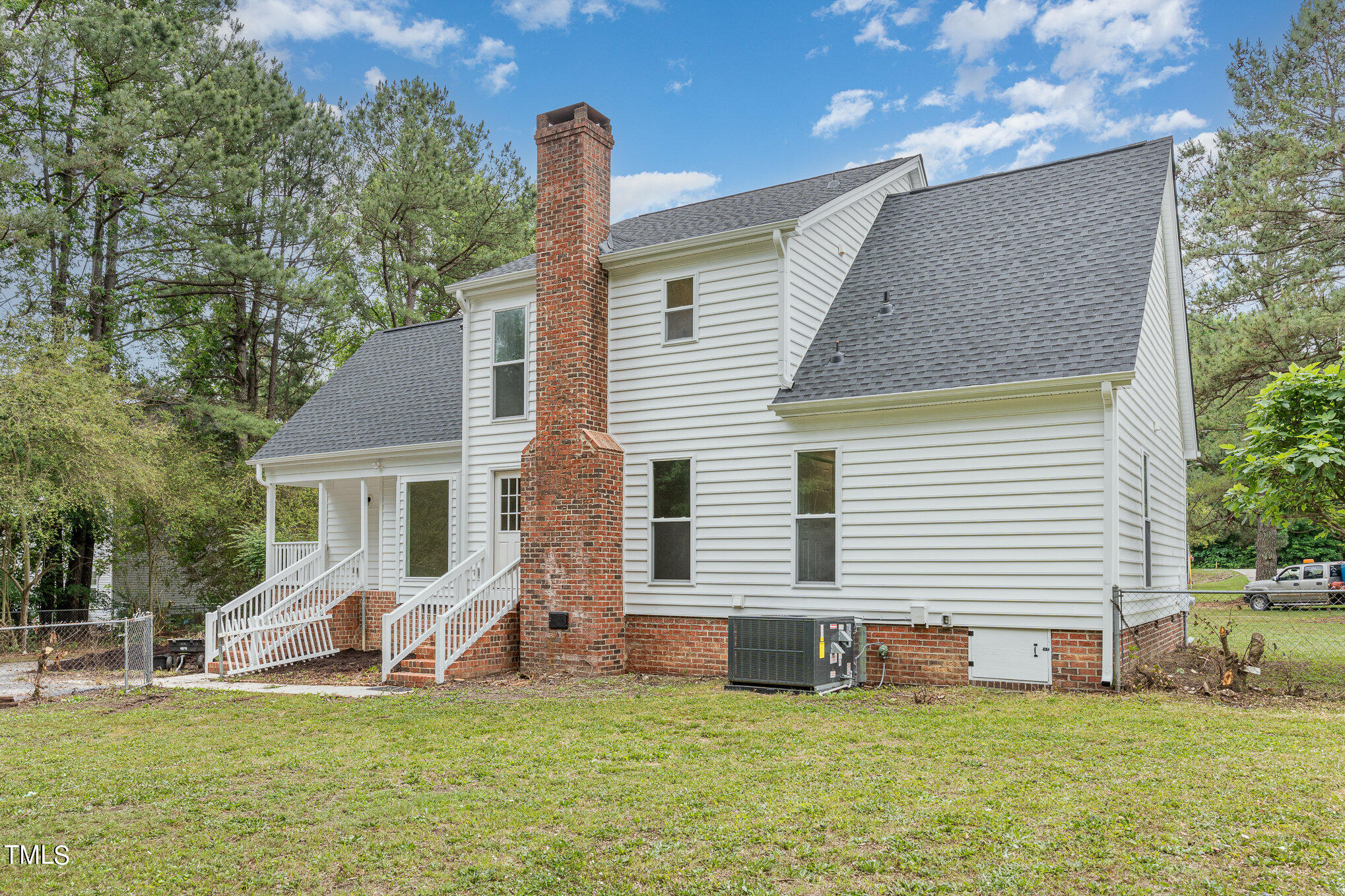 5501 Grasshopper Road Raleigh, NC 27610 - Photo 20 of 21 Rear Elevation