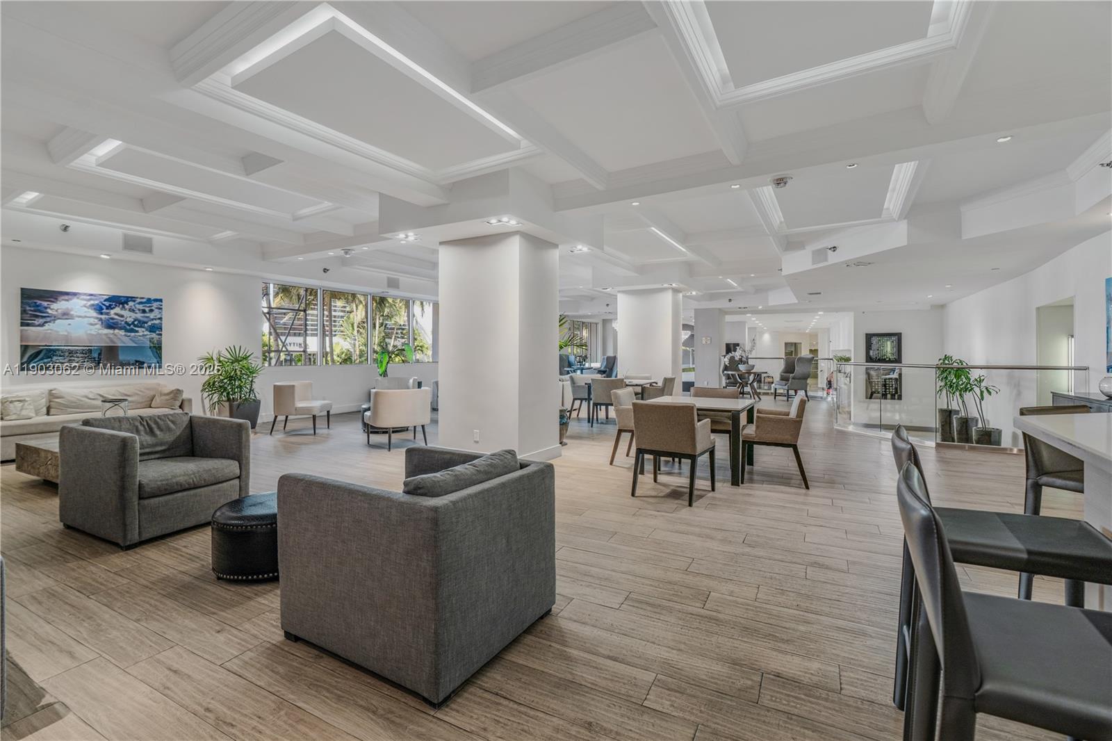 100 Lincoln Road, Unit 323 Miami Beach, FL 33139 - Photo 47 of 59 a living room with furniture and view of kitchen