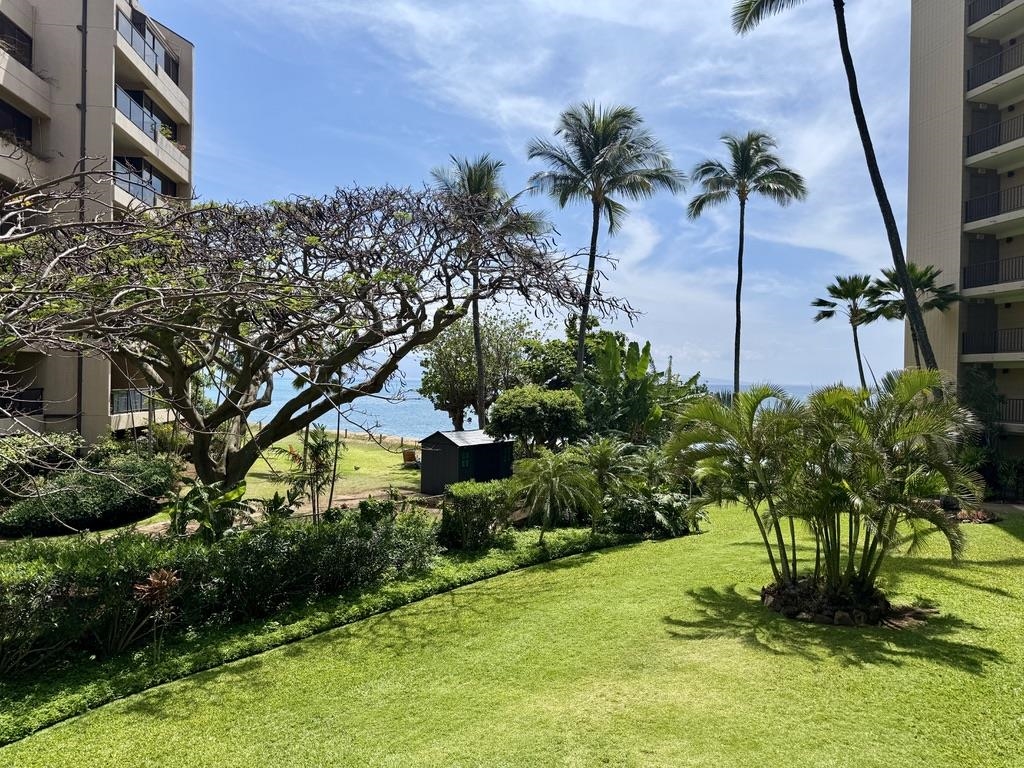 4327 Lower Honoapiilani Road, Unit 201B Lahaina, HI 96761 - Photo 20 of 26 a view of a garden