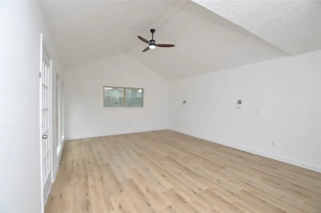 wooden floor in an empty room
