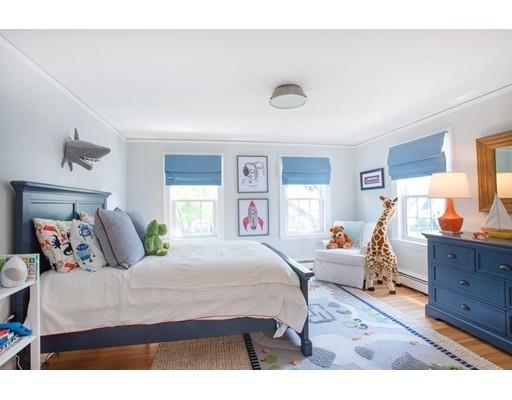 11 Pickwick Road Marblehead, MA 01945 - Photo 18 of 24 a bedroom with a bed and wooden floor