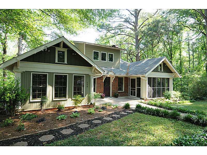 124 East Benson Street Decatur, GA 30030 - Photo 1 of 1 Exterior Front. LOWEST PRICE FOR A 4 BR W/BASEMENT IN OAKHURST! WALK TO DINNER IN OAKHURST VILLAGE! WALKING DISTANCE TO ELEM, MIDDLE, HIGH SCHOOLS & DOWNTOWN DECATUR