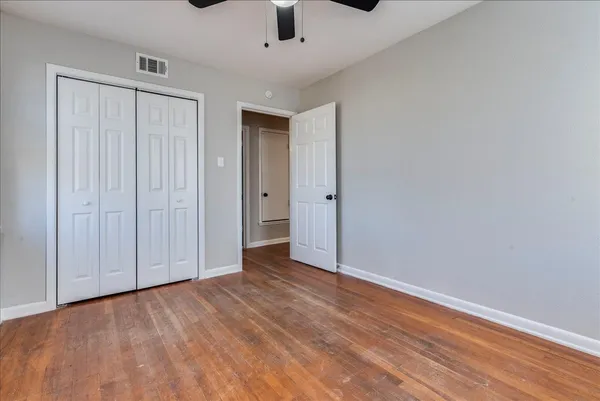 wooden floor in an empty room